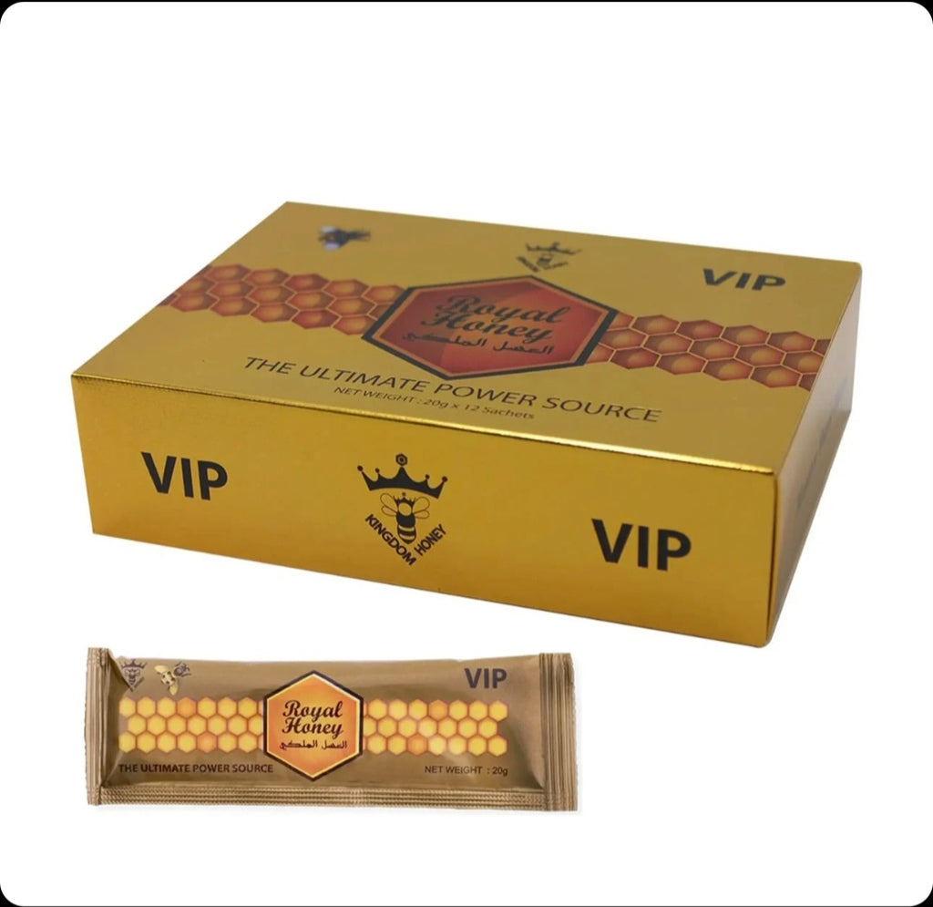 12 Pack Royal Honey Large Gold Box